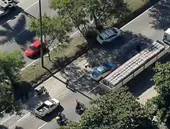Acidente entre carro e moto deixa um morto na Avenida Brasil