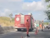 Acidente na RJ-106 deixa ferido em São Gonçalo