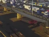 Dois feridos em grave acidente na Ponte Rio-Niterói