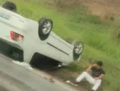 Família capota carro em São Gonçalo; crianças entre vítimas