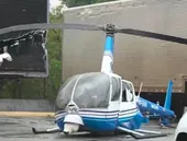 Helicóptero da Band faz pouso forçado e deixa dois feridos em SP