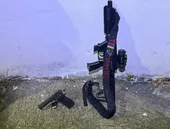 Noite de assaltos em SG tem tiroteio, baleados e submetralhadora apreendida