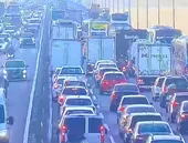 Trânsito pesado nos acessos à Ponte Rio-Niterói