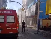Vídeo: loja das Casas Bahia pega fogo em Nova Iguaçu