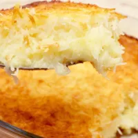 Cocada cremosa de forno para celebrar Cosme e Damião