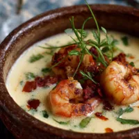 Tchau, aipim! Esse bobó de camarão é com inhame