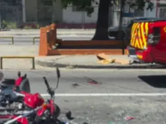 Acidente complica o trânsito na Alameda, em Niterói