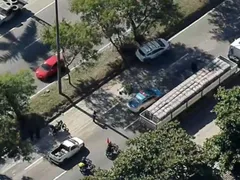 Acidente entre carro e moto deixa um morto na Avenida Brasil
