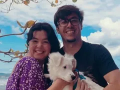 Bastou uma sopradinha para cãozinho conquistar um lar; vídeo