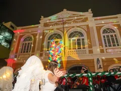 Magia toma a inauguração da decoração de Natal em Niterói