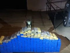 Motorista preso com quase 300 quilos de maconha no carro