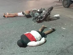 Perseguição policial termina em acidente na RJ-104, em SG