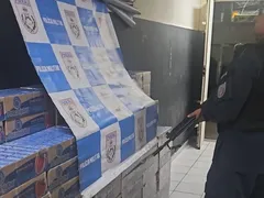 Polícia recupera carga de creme de leite roubada