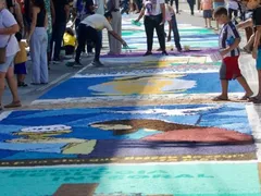 SG celebra 30 anos de fé no maior tapete de Corpus Christi