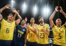 Vôlei: Brasil vence e tira invencibilidade da Eslovênia