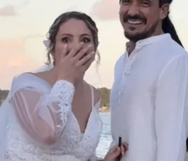 'Du neida': cantor sertanejo choca noivos em casamento; vídeo
