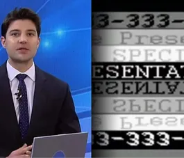 Transmissão da Record News é invadida por mensagens estranhas; vídeo