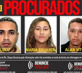 Acusados de matar técnico de enfermagem são caçados pela polícia