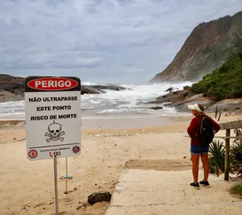 Alerta de ressaca em praias do Rio e Niterói no Réveillon