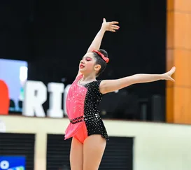 Atleta mirim de Niterói é a nova promessa da ginástica rítmica