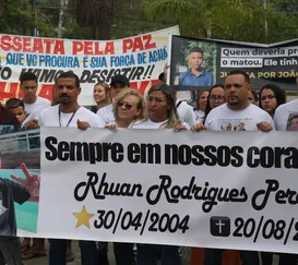 Caso Rhuan: PM acusado de matar jovem é ouvido pela Justiça em SG