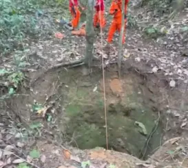Cemitério do tráfico: poço de 30 metros era usado para jogar corpos; vídeo