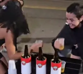 Corrida inusitada agita a orla de Boa Viagem, em Niterói; vídeo