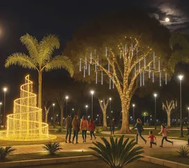 Decoração e brinquedos: veja todas as atrações do Natal em Maricá