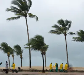 Defesa Civil alerta para vendaval em SG neste Natal