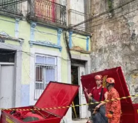 Desabamento deixa mais de 10 feridos no Rio