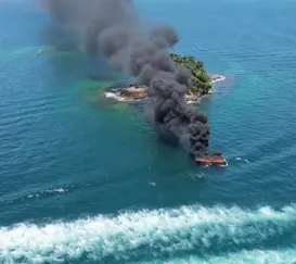 Explosão de lancha deixa cinco feridos em Angra dos Reis