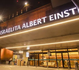 Fogo é registrado no Hospital Albert Einstein em São Paulo