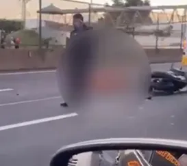 Grave acidente com morte na Linha Amarela; vídeo