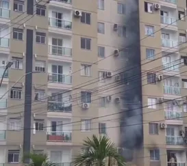 Incêndio em apartamento mata jovem de 25 anos