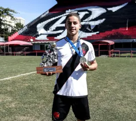 Jogador de São Gonçalo é campeão da Copa Rio Sub-16