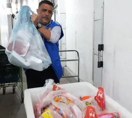Mais de 700 kg de alimentos descartados em supermercado de SG