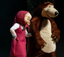 'Masha e o Urso' promete animar férias das crianças no Rio