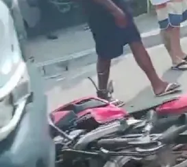 Menor de 13 anos pilotava moto envolvida em acidente em SG