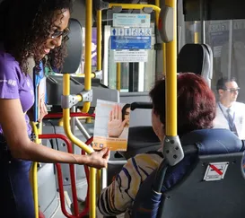 'Não dê carona ao assédio' em ônibus de São Gonçalo