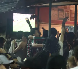 Noite de muita festa para tricolores em São Gonçalo