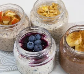 Overnight com chia: a 'aveia dormida' gostosa e fácil de fazer