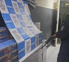 Polícia recupera carga de creme de leite roubada