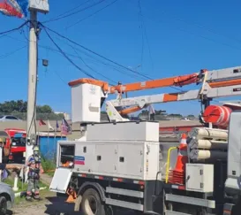 Posto de gasolina é flagrado com gato de luz em Itaboraí