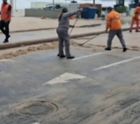 Ressaca fecha orla na Zona Sul do Rio
