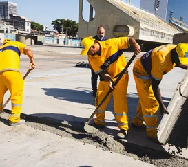 Sapucaí passa por obras para mudar o som no Carnaval