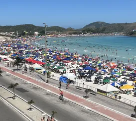 Tiros e pânico em praia de Cabo Frio