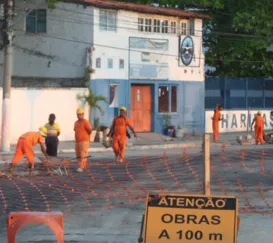 Trânsito será liberado após obras na Zona Sul de Niterói