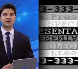 Transmissão da Record News é invadida por mensagens estranhas; vídeo