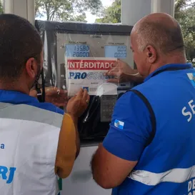 Posto é interditado no Rio por irregularidades