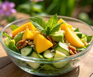 Calor no inverno? Faça essa salada refrescante no 'veranico'